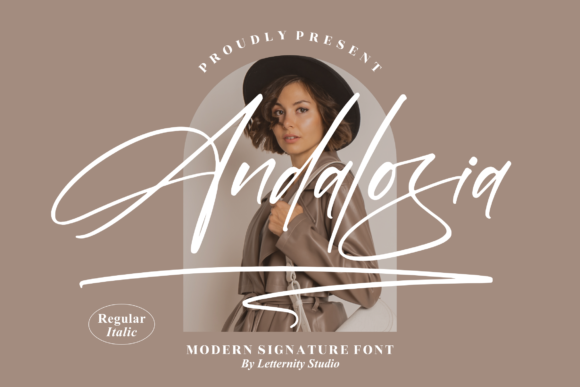 Andalosia: The Script Font That Elevates Campaign Design