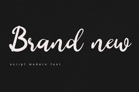 Brand New: A Luxurious Handwritten Font for Craft Creators