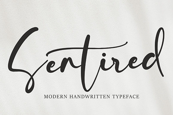 Bring Your Creations to Life with the Sentired Font