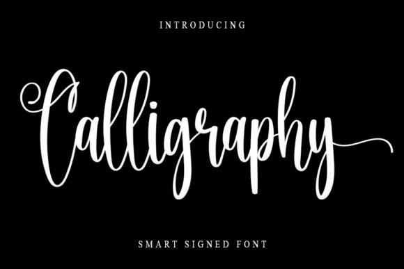 Calligraphy Font for Campaign Design