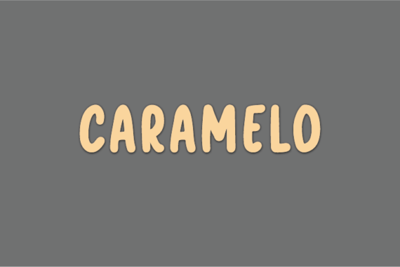 Caramelo Font for Branding Projects
