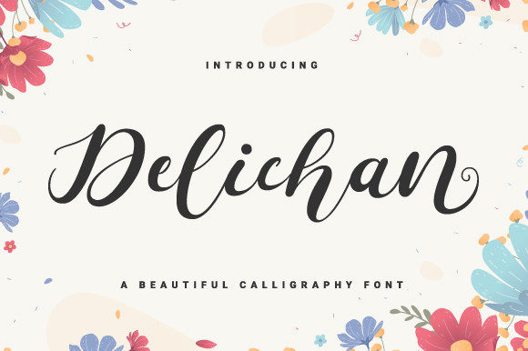 Delichan: A Charming Script Font for Handmade Creations