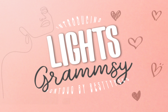 Grammsy Lights: A Handwritten Font for Digital Branding