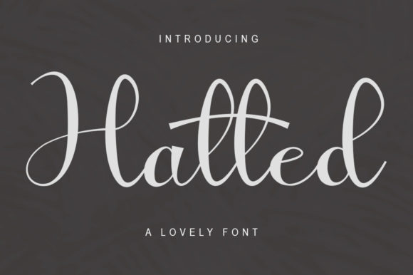 Hatted: A Luxurious Handwritten Font for Modern Campaigns