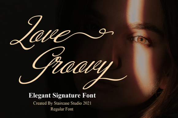 Love Groovy: A Chic Handwritten Font for Campaign Creativity