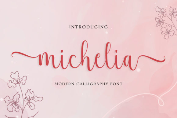 Michelia Font for Web Design and Branding