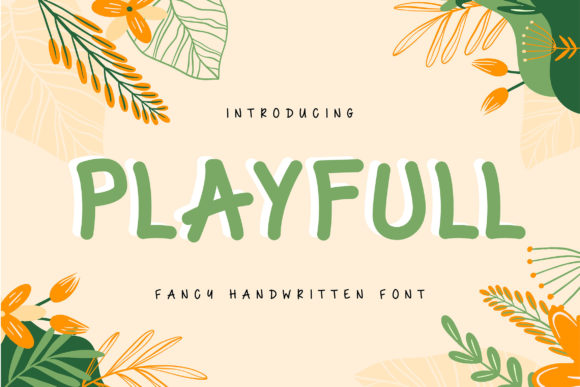 Playfull Font for Business Branding and Design