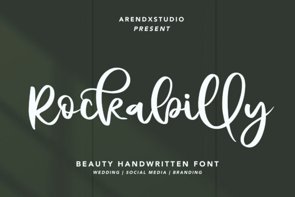 Rockabilly Font for Creative Branding Projects