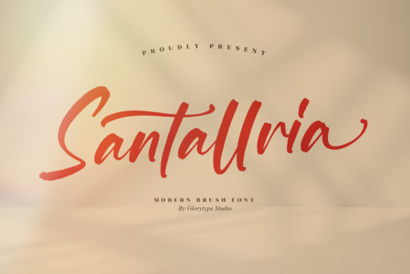 Santallria: A Script Font That Elevates Branding