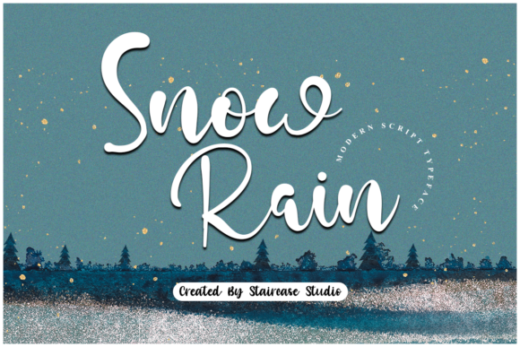 Snow Rain: A Refined Script Font for Modern Web Design