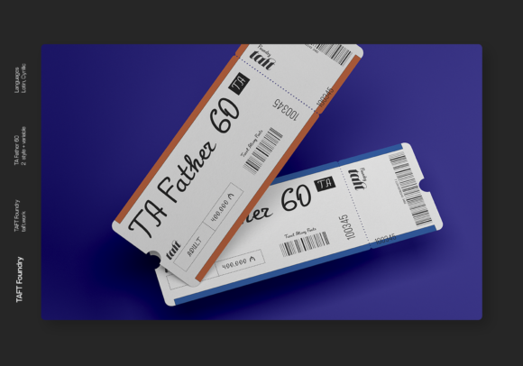 TA Father 60: A Font That Elevates Brand Design