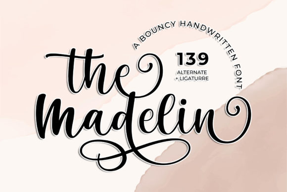 The Madelin: A Romantic Handwritten Font for Branding Projects