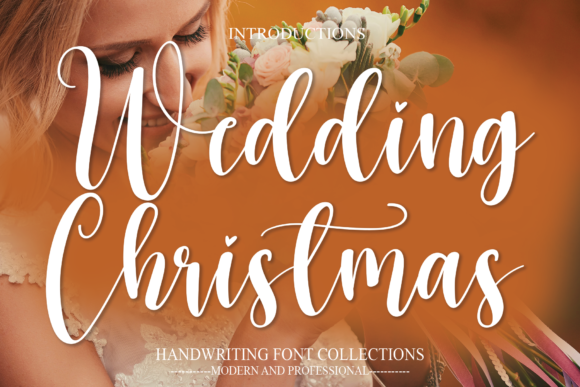Wedding Christmas Font for Editorial Design