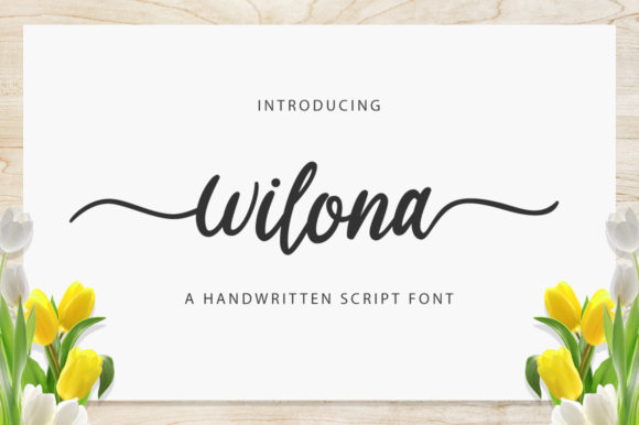 Wilona: A Vintage Script Font for Modern Branding